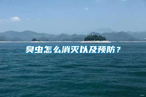 臭蟲怎么消滅以及預(yù)防？