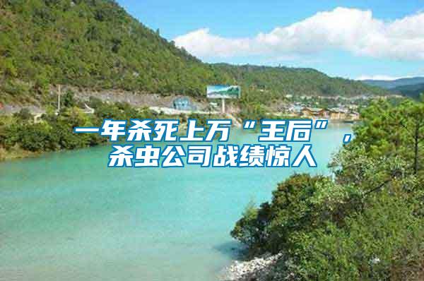 一年殺死上萬“王后”，殺蟲公司戰(zhàn)績驚人